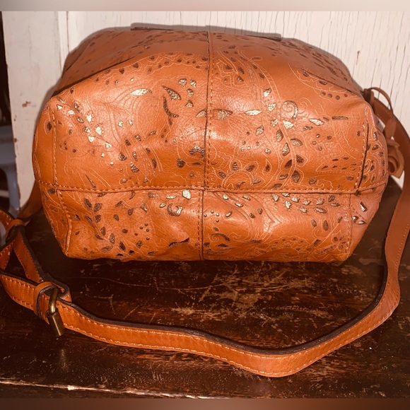 Patricia Nash Italian Leather Cut Out Tote-satchel Bag-NWOT. - Picture 7 of 10